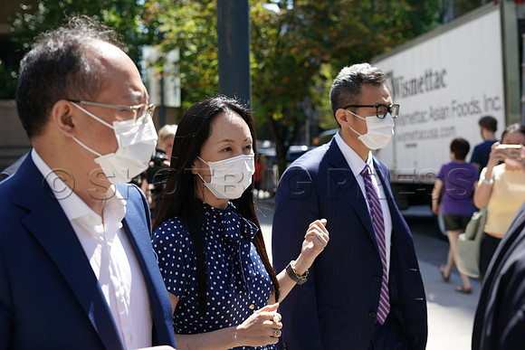 Meng Wanzhou extradition hearing in Vancouver August 11.2021
