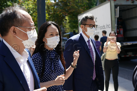 Meng Wanzhou extradition hearing in Vancouver August 11.2021