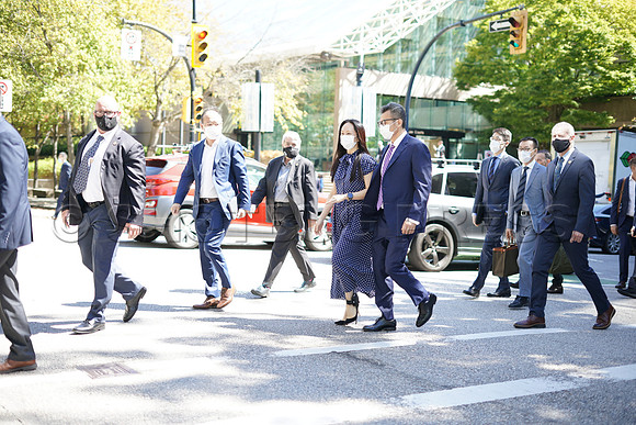 Meng Wanzhou extradition hearing in Vancouver August 11.2021