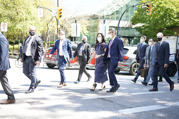 Meng Wanzhou extradition hearing in Vancouver August 11.2021