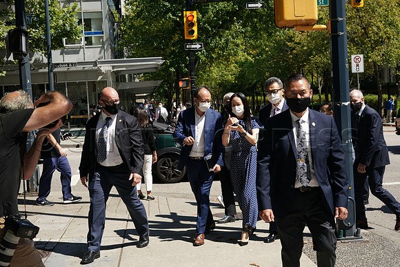 Meng Wanzhou extradition hearing in Vancouver August 11.2021