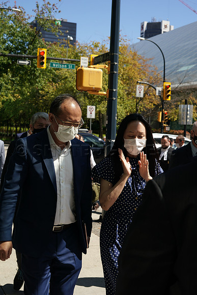 Meng Wanzhou extradition hearing in Vancouver August 11.2021