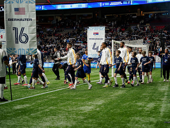 March 2, 2025 LA FC fall to the Vancouver Whitecaps FC 2-1 at BC Place in Vancouver, BC,