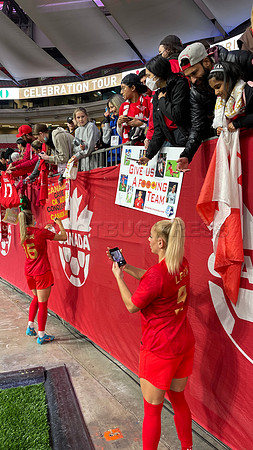 Fri, Apr 8, 2022 Canadian National Womens soccer team defeats Nigeria 2-0