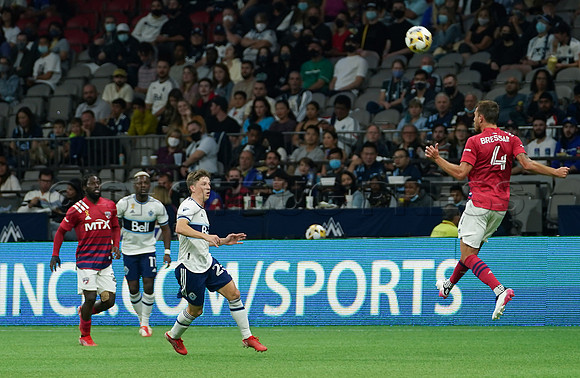 Vancouver Whitecaps FC take a 1-0 win vs Dallas FC, Saturday, September 25, 2021 at BC Place in Vancouver, BC, Canada.