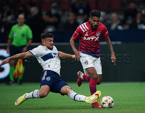 Vancouver Whitecaps FC take a 1-0 win vs Dallas FC, Saturday, September 25, 2021 at BC Place in Vancouver, BC, Canada.