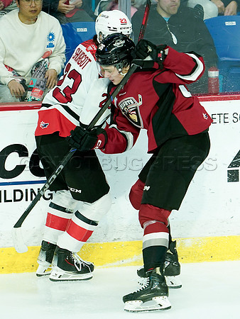 Wes Shaw Prince George Cougars at Vancouver Giants 20250217 -282698