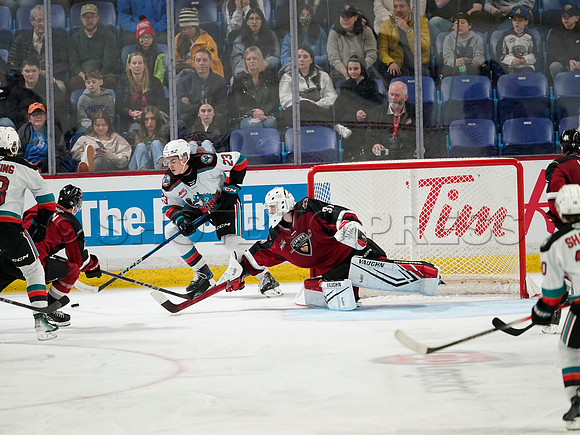Wes Shaw Kelowna Rockets at Vancouver Giants 20250222 -292773