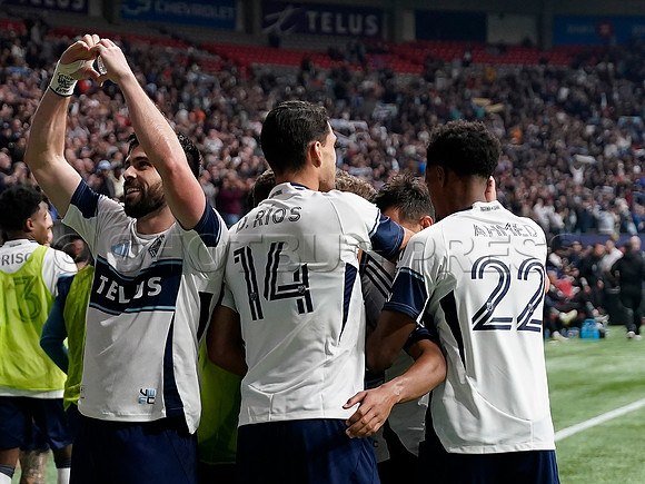 March 2, 2025 LA FC fall to the Vancouver Whitecaps FC 2-1 at BC Place in Vancouver, BC,
