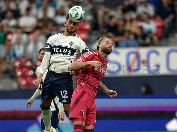 Wes Shaw St. Louis City SC fall to the Vancouver Whitecaps 3-2 20250823 -355633