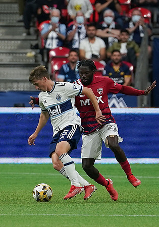 Vancouver Whitecaps FC take a 1-0 win vs Dallas FC, Saturday, September 25, 2021 at BC Place in Vancouver, BC, Canada.