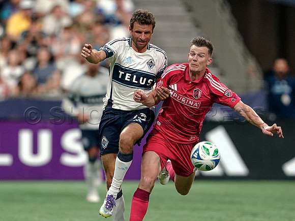 Wes Shaw St. Louis City SC fall to the Vancouver Whitecaps 3-2 20250823 -356234