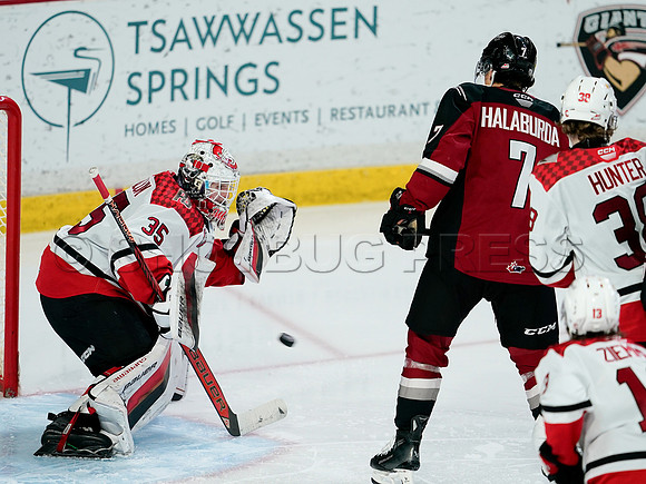Wes Shaw Prince George Cougars at Vancouver Giants 20250217 -282607