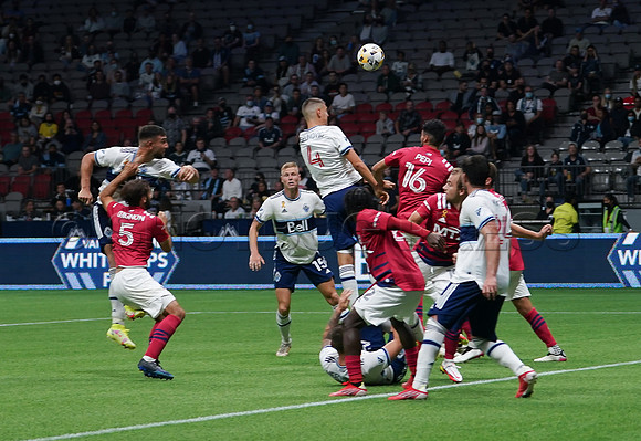 Vancouver Whitecaps FC take a 1-0 win vs Dallas FC, Saturday, September 25, 2021 at BC Place in Vancouver, BC, Canada.