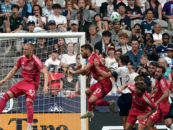 Wes Shaw St. Louis City SC fall to the Vancouver Whitecaps 3-2 20250823 -355153