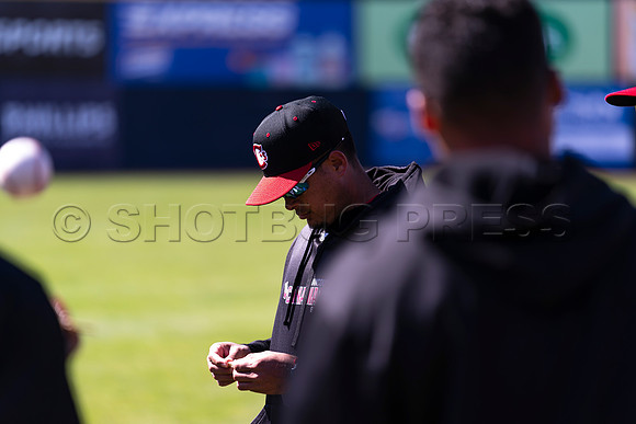 Tue, Apr. 5, 2022 The Vancouver Canadians held practice today at Nat Bailey Stadium
