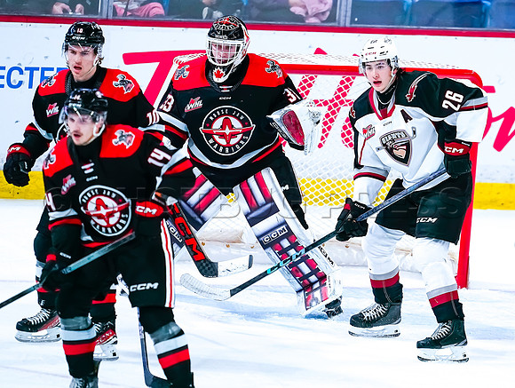 Wes Shaw Moosejaw Warriors at the Vancouver Giants 20241102 -243278