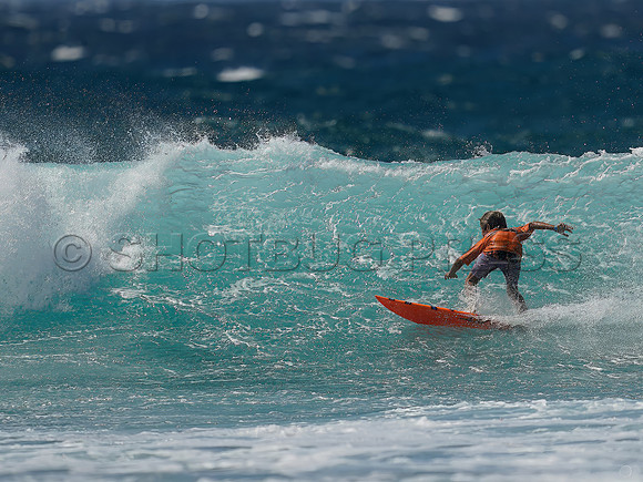 May 5, 2024 Menehune Mayhem Junior Surf Championship at Ho'okipa, Paia,
