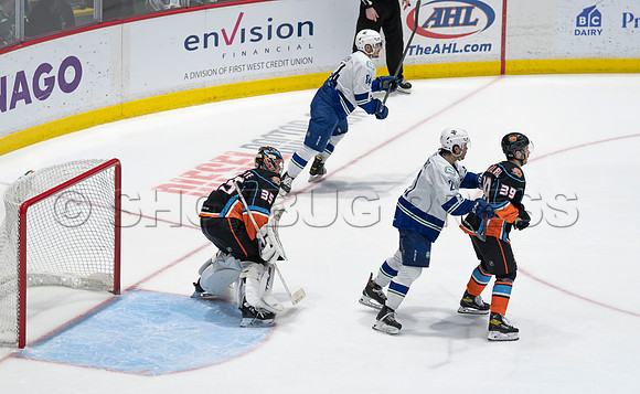 Abbotsford Canucks defeat San Diego Gulls 4-2 on Sunday, Jan 23, 2022 at Abbotsford Centre.