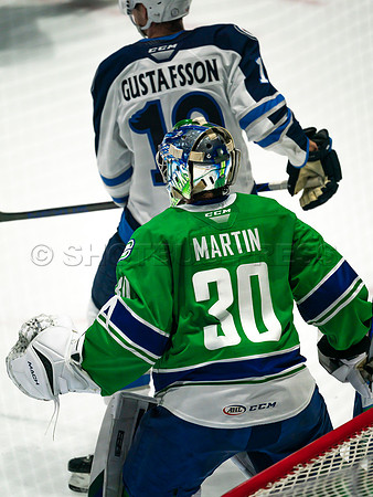 Wed, March 16, 2022 Abbotsford Canucks make an epic comeback to take a 5-4 win in OT against the Manitoba Moose in Abbotsford, BC