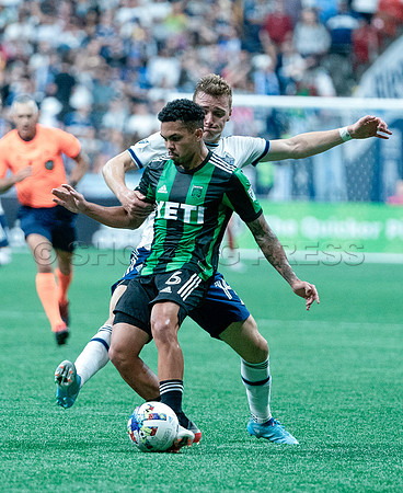 Wesley Shaw Austin FC at Vancouver Whitecaps FC Vancouver 20221001 -126706