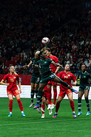 Canada’s Women’s National Soccer Team celebrated 2-0 Olympic Gold win over Nigeria in Vancouver, Canada