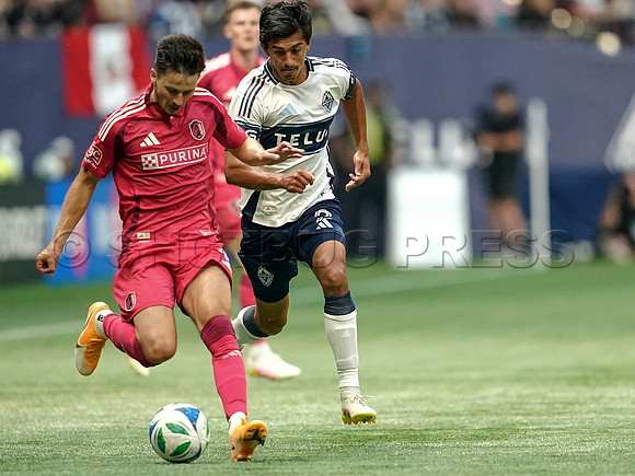 Wes Shaw St. Louis City SC fall to the Vancouver Whitecaps 3-2 20250823 -355109