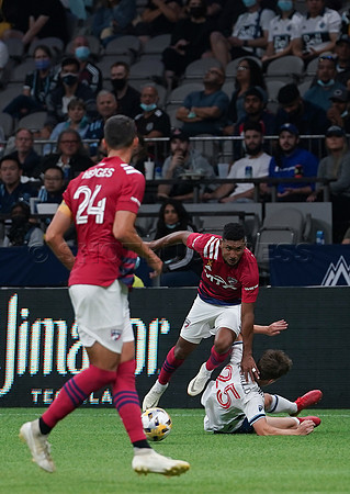 Vancouver Whitecaps FC take a 1-0 win vs Dallas FC, Saturday, September 25, 2021 at BC Place in Vancouver, BC, Canada.