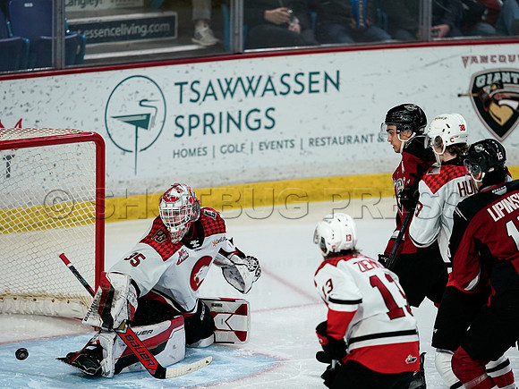 Wes Shaw Prince George Cougars at Vancouver Giants 20250217 -282613