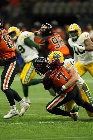 BC Lions dominate the Edmonton Elks with a final score of 59-15 in this opening season game at BC Place Stadium in Vancouver, BC, Saturday, June 11, 2022.