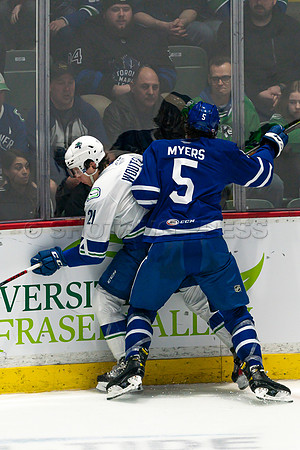 Wed, Mar 30, 2022 The Toronto Marlies clinch a 4-3 win in OT against the Abbotsford Canucks.