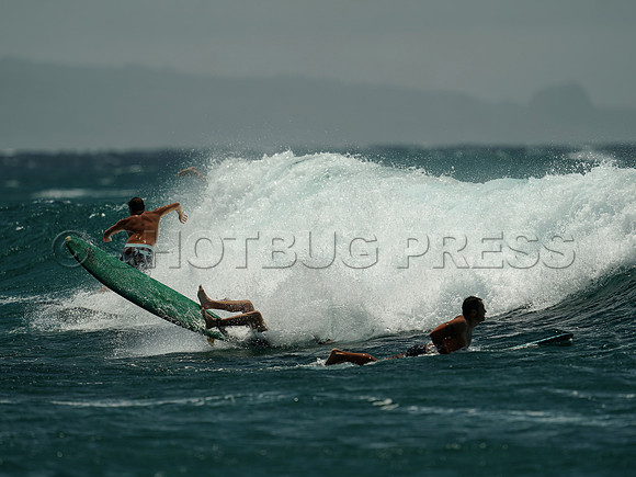Surf shots at Ho'okipa, in Paia, HI, USA, June 23, 2024.