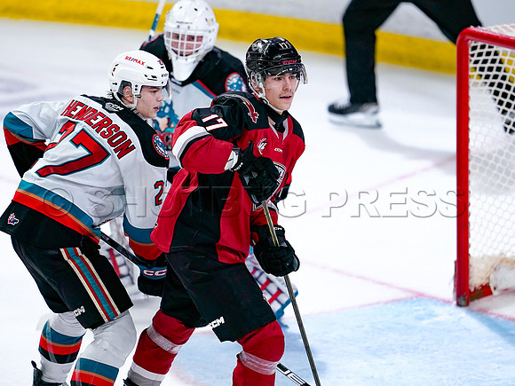 Wes Shaw Kelowna Rockets at Vancouver Giants 20250222 -288222
