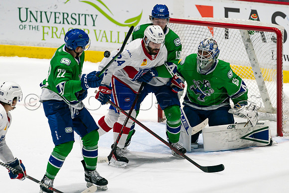 Abbotsford Canucks take the Laval Rocket 3-1 in Abbotsford