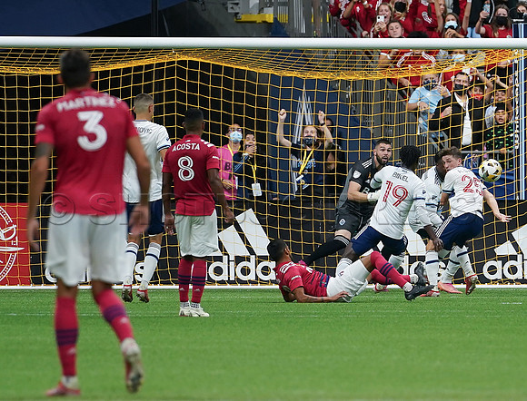 Vancouver Whitecaps FC take a 1-0 win vs Dallas FC, Saturday, September 25, 2021 at BC Place in Vancouver, BC, Canada.