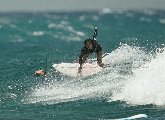 Surf shots at Ho'okipa, in Paia, HI, USA, June 23, 2024.