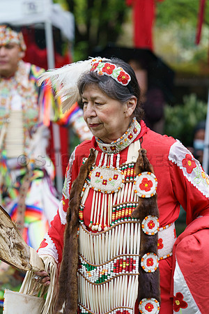 Thurs, May 5, 2022 Red Dress Day in support of missing and murdered Indigenous women.