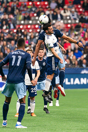 Sat, April 2, 2022 The Vancouver Whitecaps FC clinch a 1-0 win over Sporting Kansas City in Vancouver.