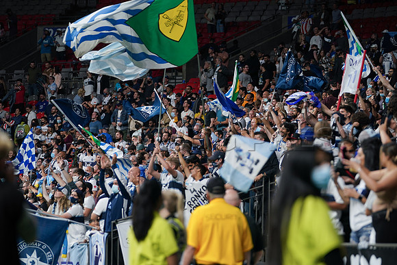 Vancouver Whitecaps FC take a 1-0 win vs Dallas FC, Saturday, September 25, 2021 at BC Place in Vancouver, BC, Canada.