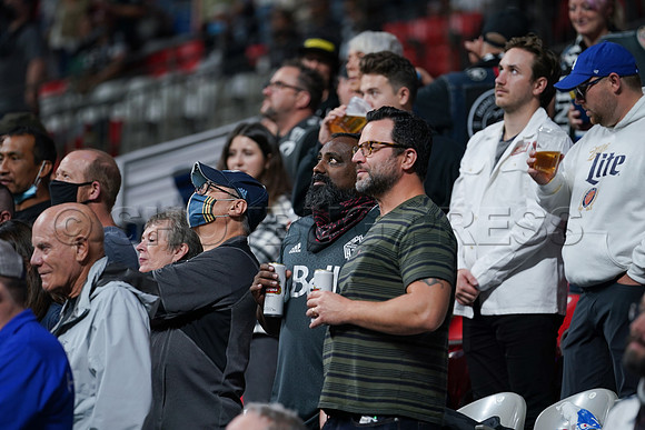 Vancouver Whitecaps FC take a 1-0 win vs Dallas FC, Saturday, September 25, 2021 at BC Place in Vancouver, BC, Canada.