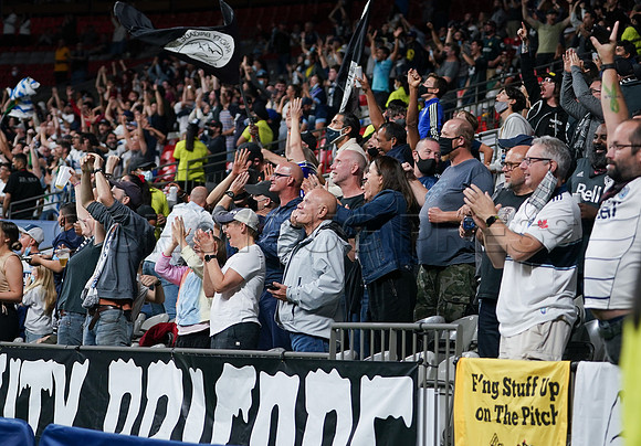 Vancouver Whitecaps FC take a 1-0 win vs Dallas FC, Saturday, September 25, 2021 at BC Place in Vancouver, BC, Canada.