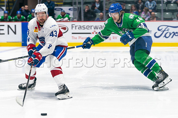 Abbotsford Canucks take the Laval Rocket 3-1 in Abbotsford