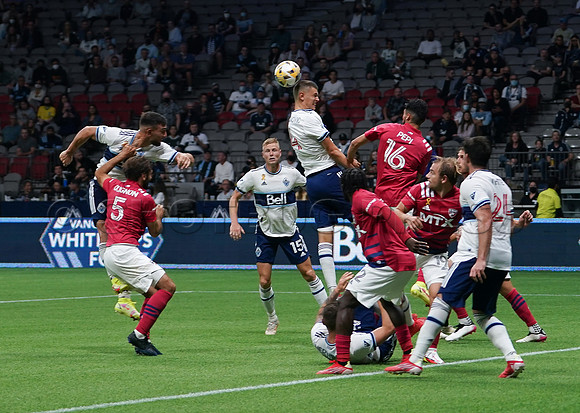 Vancouver Whitecaps FC take a 1-0 win vs Dallas FC, Saturday, September 25, 2021 at BC Place in Vancouver, BC, Canada.