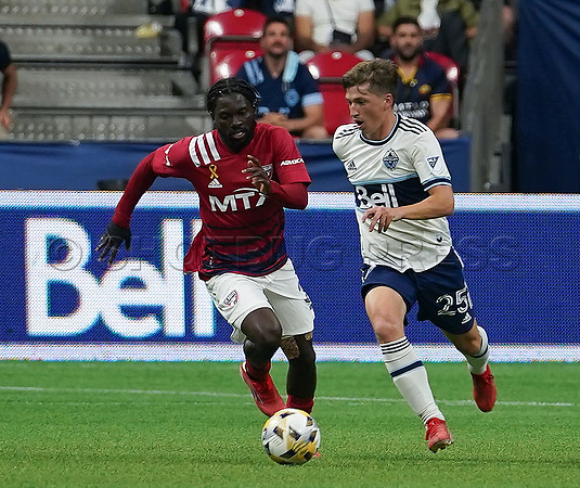 Vancouver Whitecaps FC take a 1-0 win vs Dallas FC, Saturday, September 25, 2021 at BC Place in Vancouver, BC, Canada.
