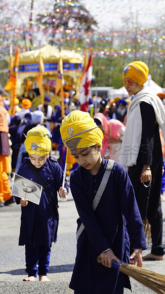 April 23, 2022 Gurdawara Sahib Dasmesh Darbar’s Vaisakhi celebration in Surrey