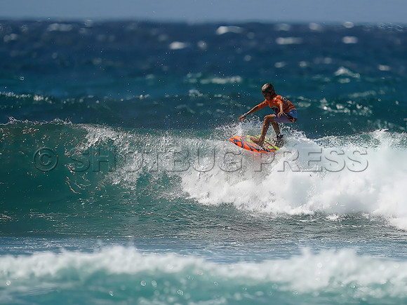 May 5, 2024 Menehune Mayhem Junior Surf Championship at Ho'okipa, Paia,
