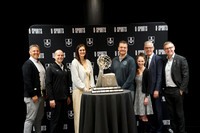 October 7, 2024 USports Volleyball announcement at Langey Event Centre in Langley, BC