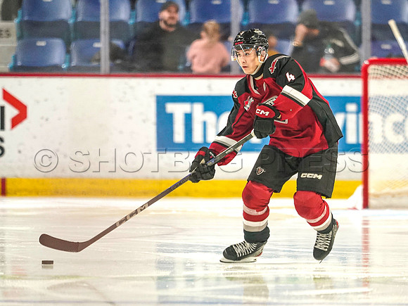 Wes Shaw- Spokane Chiefs at Vancouver Giants -282254