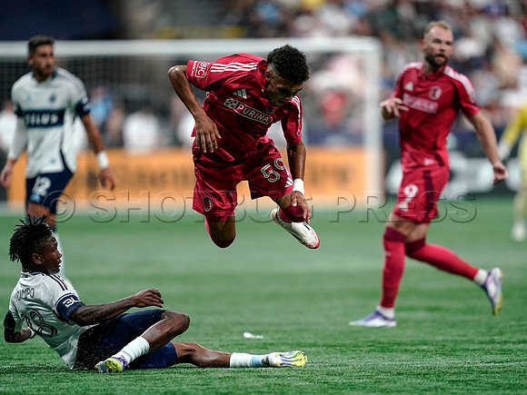 Wes Shaw St. Louis City SC fall to the Vancouver Whitecaps 3-2 20250823 -357317
