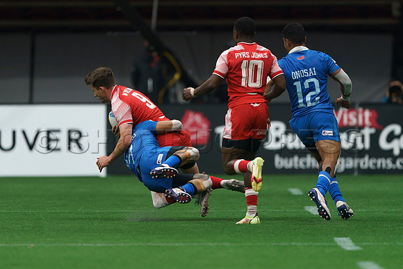 Highlights of the Canada Sevens Rugby at BC Place, Saturday, April 16, 2022